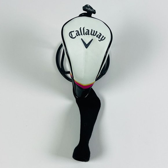 Callaway Black/White Driver Headcover Cover Universal Fit - Picture 1 of 10